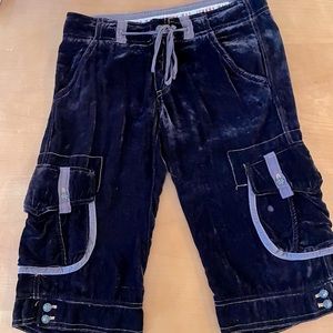 Johhny Was vintage velvet capris